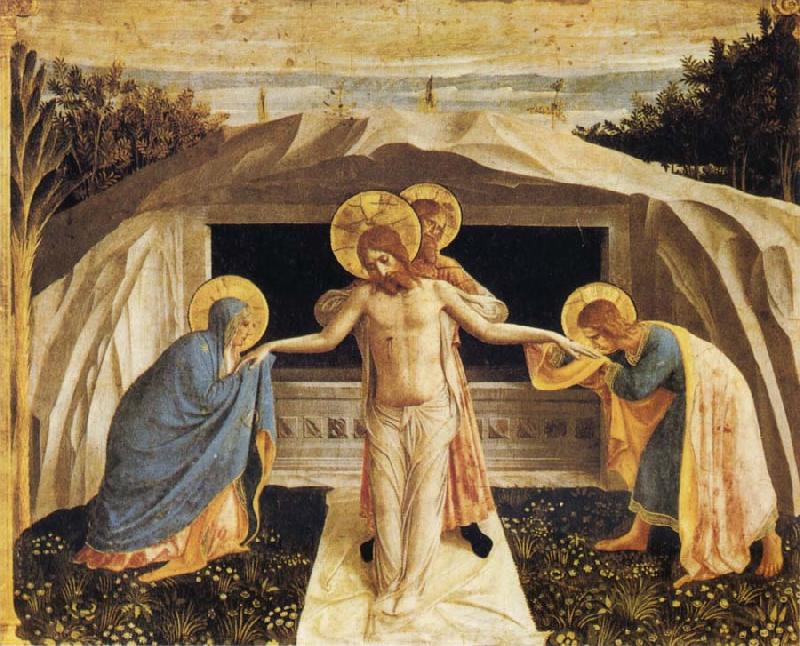 Fra Angelico Entombment oil painting image